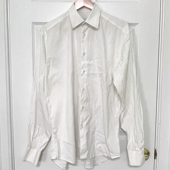 Prada Button Down Shirt Size 38 (15) Worn - Picture 1 of 15